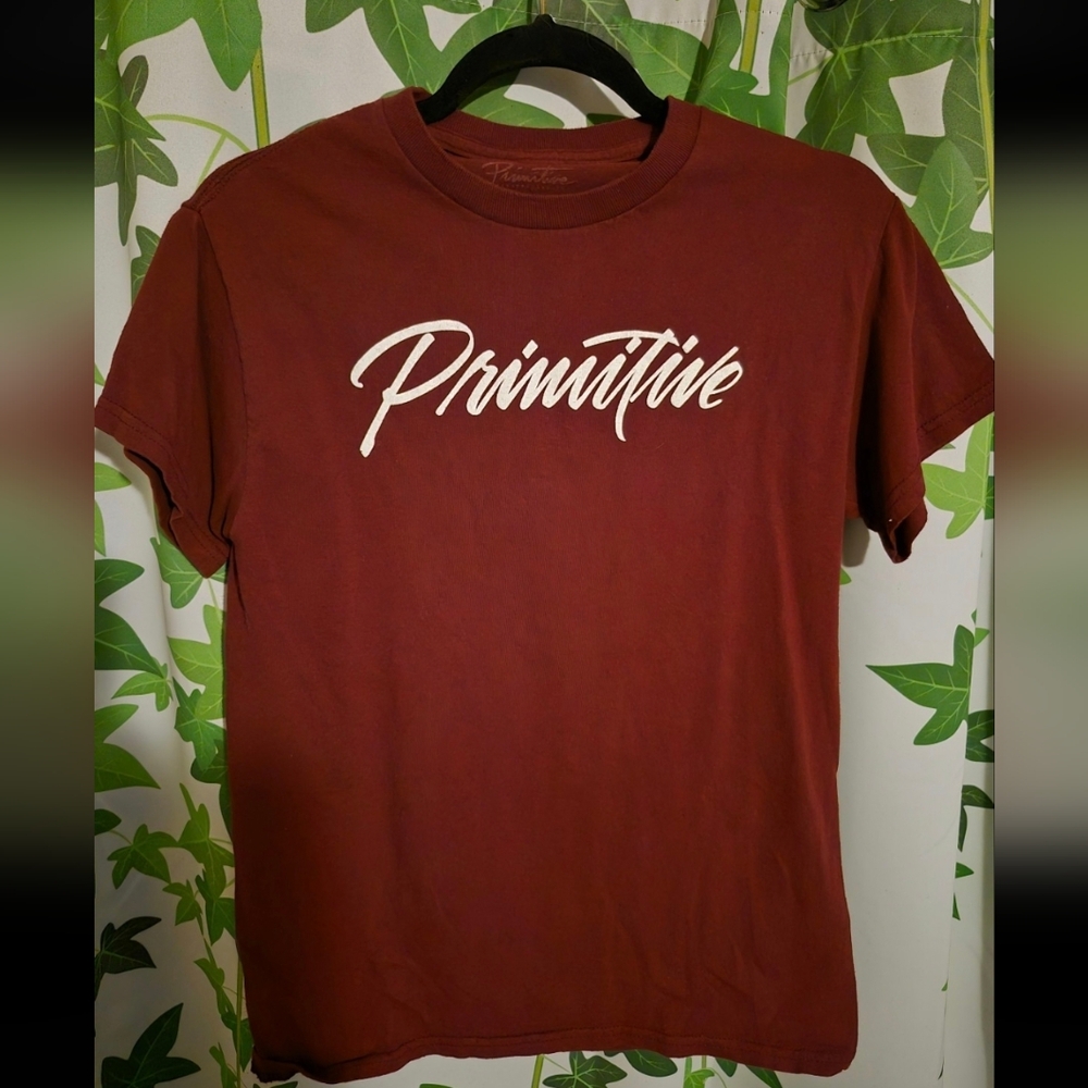 Mens S Primitive Maroon TShirt